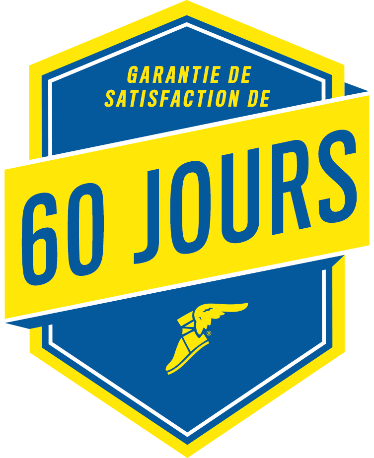 Badge de la garantie de satisfaction de 60 jours de Goodyear
